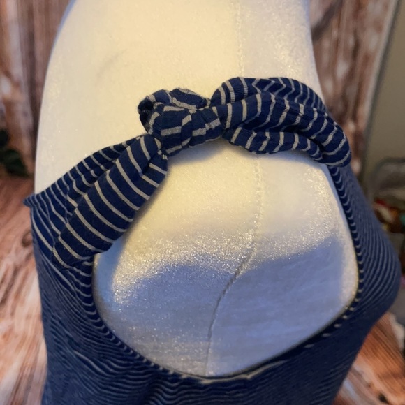 American Eagle One Shoulder Stripped Tank - Picture 2 of 4